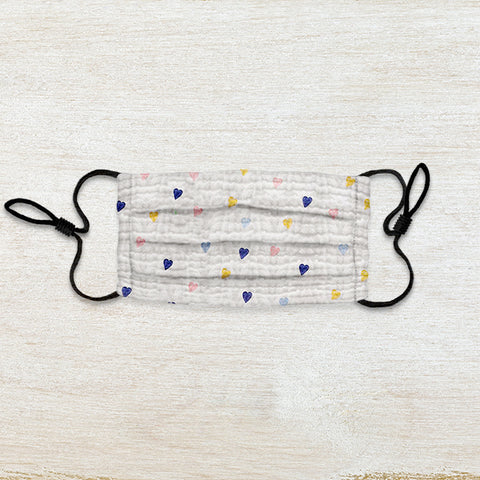 Cotton Clouds Face Masks 3 Pack - Blue Love