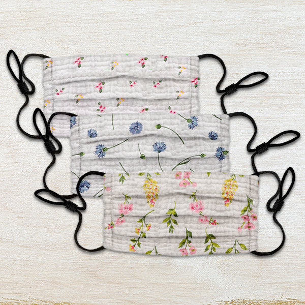 Cotton Clouds Face Masks 3 Pack - Joy of Spring