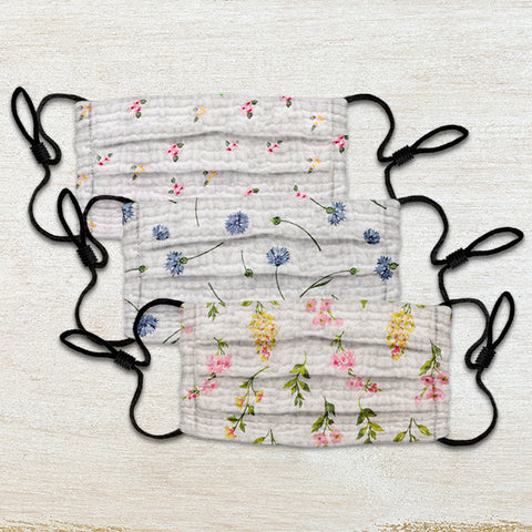 Cotton Clouds Face Masks 3 Pack - Joy of Spring
