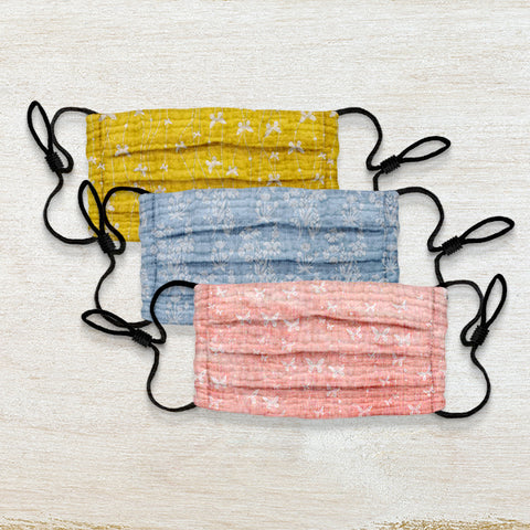 Cotton Clouds Face Masks 3 Pack - Monarch