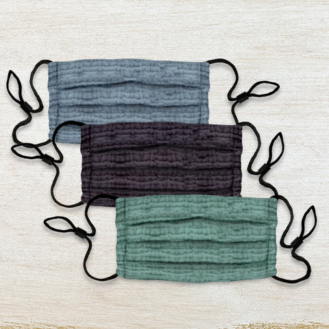 Cotton Clouds Face Masks 3 Pack - Nautical