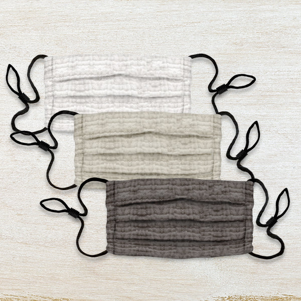 Cotton Clouds Face Masks 3 Pack - Serenity